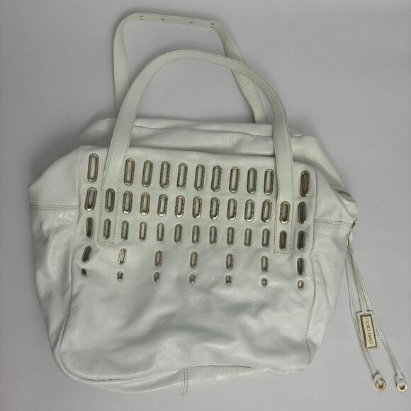 JIMMY CHOO DESSY LEATHER BAG - Picture 1 of 9